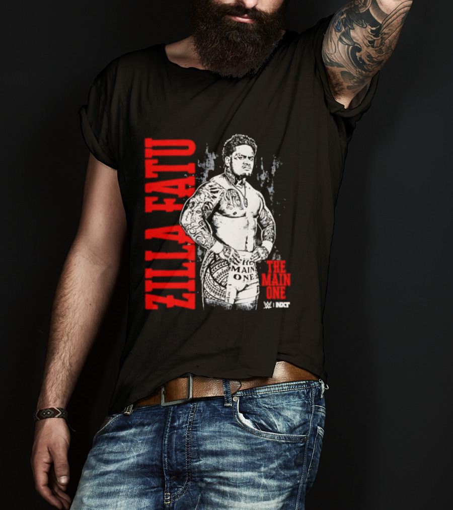 Zilla Fatu The Main One NXT Fatu Vertical WWE T-Shirt
