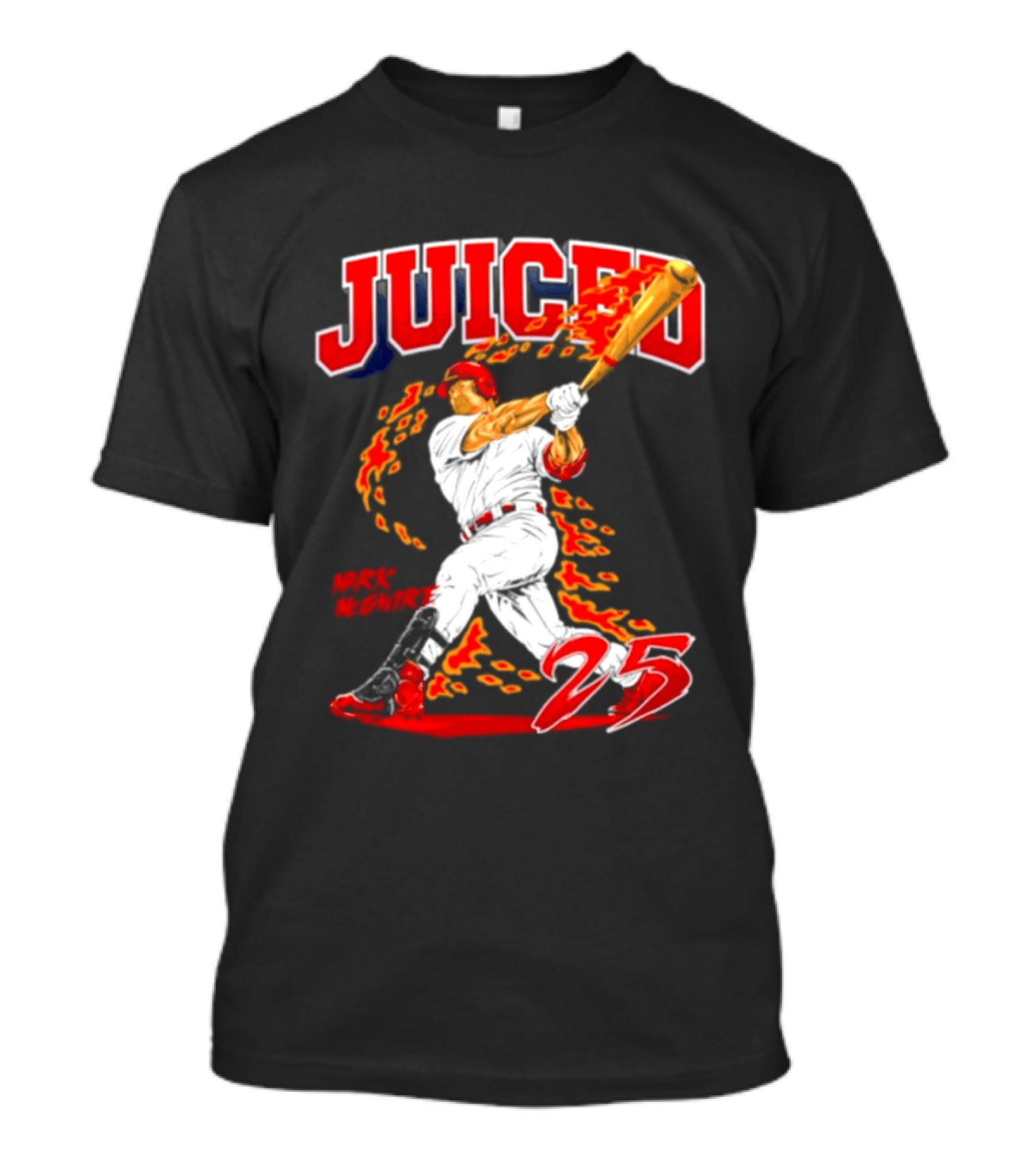 Juiced 25 St. Louis Cardinals MLB Slugger Swing T-Shirt