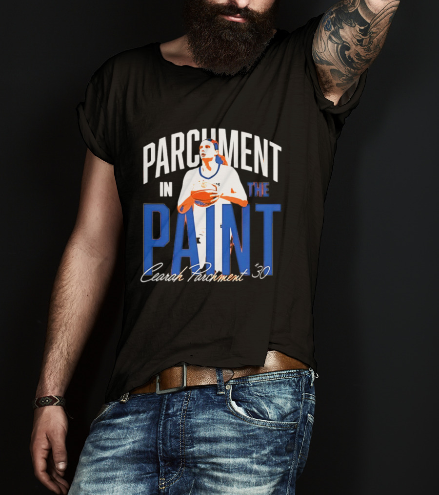Parchment In The Paint Cearah Parchment 30 T-Shirt