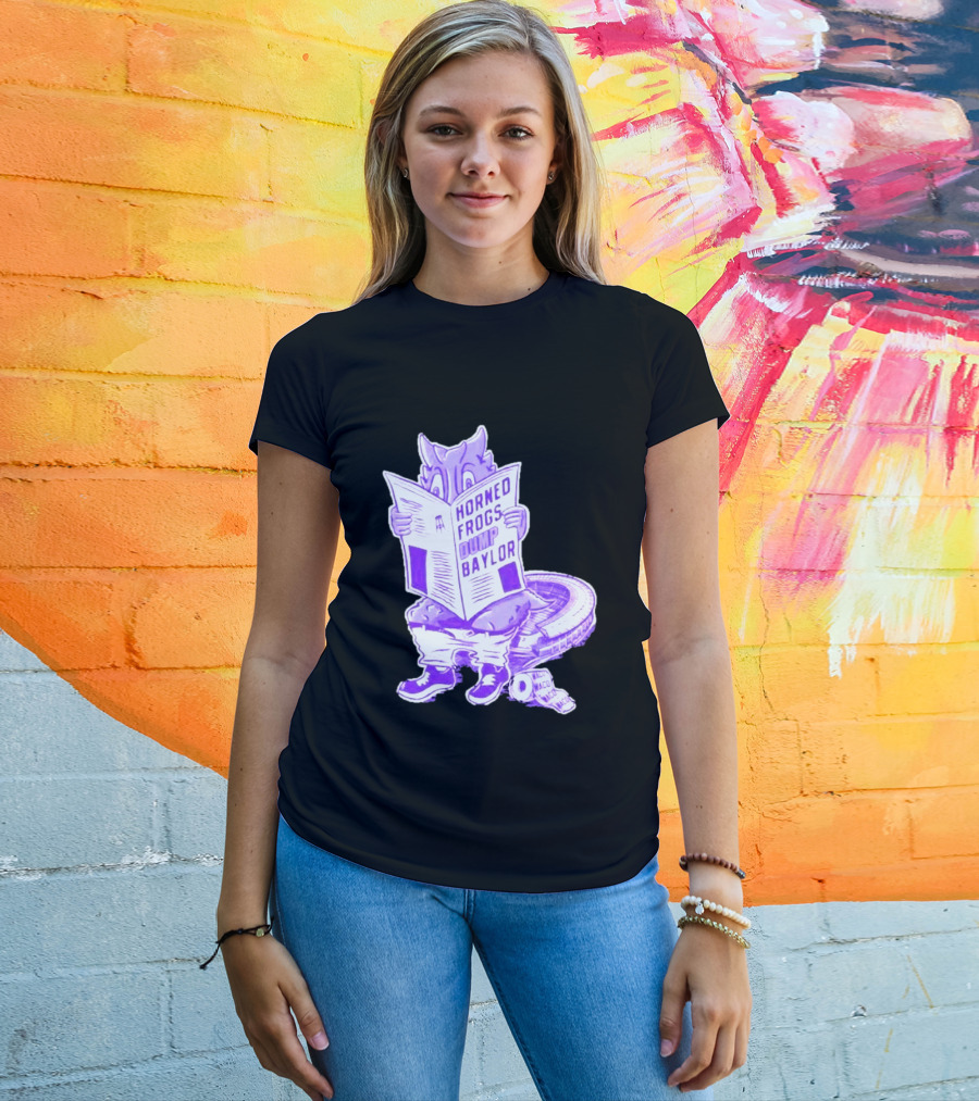 TCU Horned Frogs Dump Baylor Bears 2026 Football Victory 17 6 Score T-Shirt