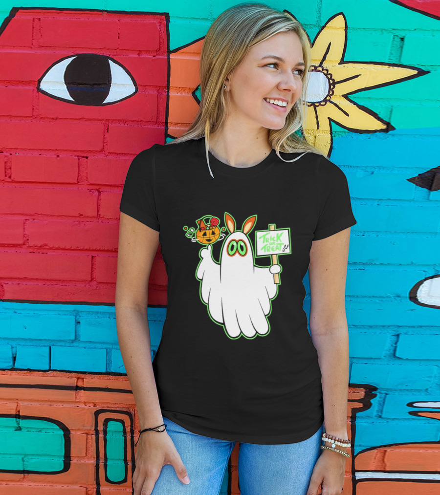 Halloween Trick Or Treat Ghost 2026 27 Spurs T-Shirt