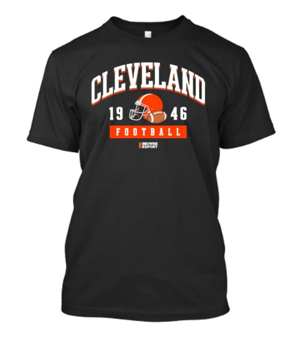 Cleveland Browns 1946 Football Helmet T-Shirt