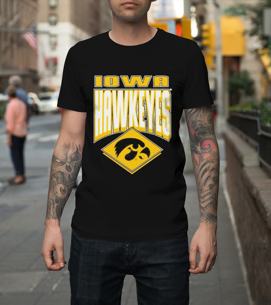 Iowa Hawkeyes Preschool Trench Kings Official Team Overprint T-Shirt