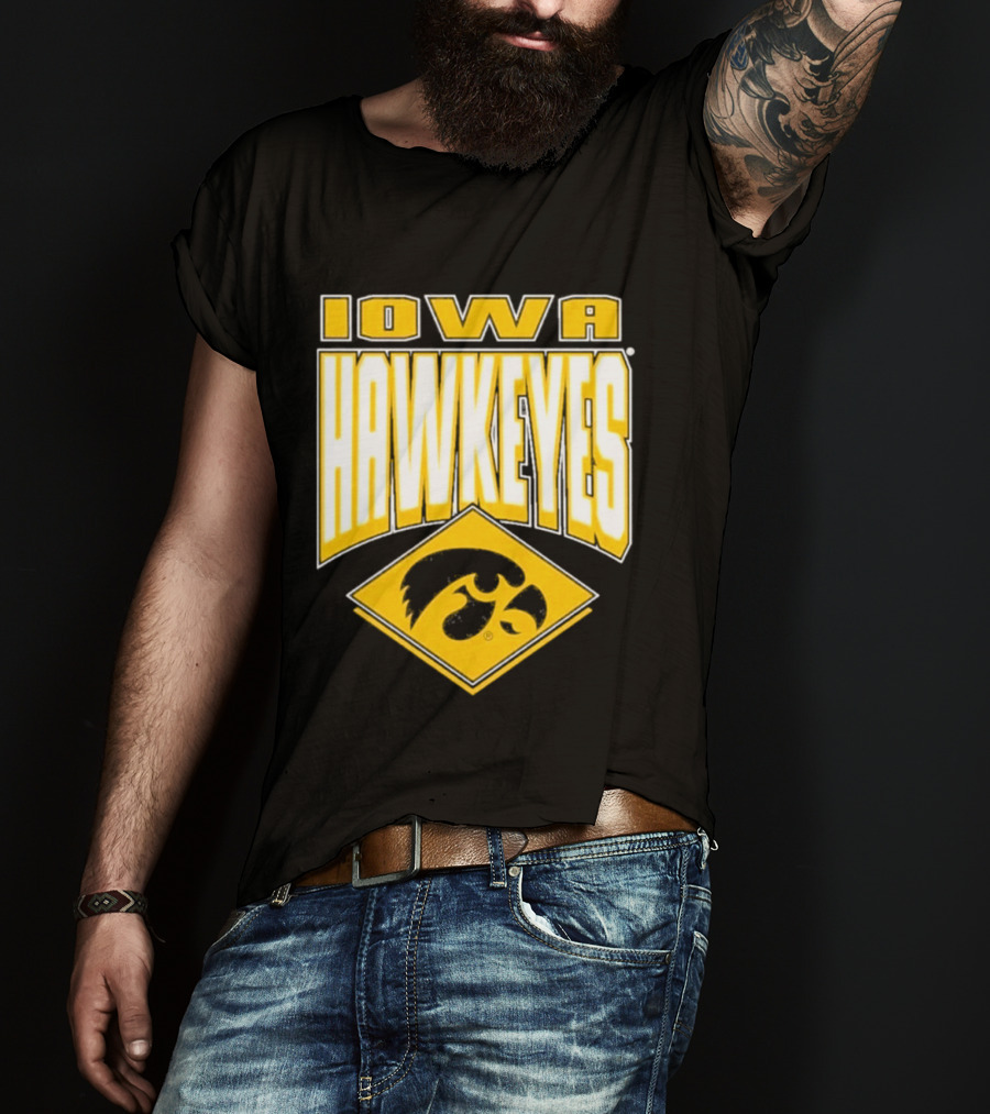Iowa Hawkeyes Preschool Trench Kings Official Team Overprint T-Shirt