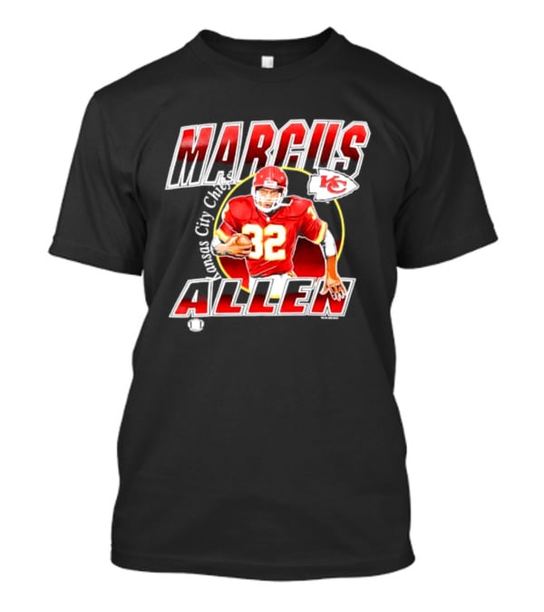 Marcus Allen 32 Kansas City Chiefs Player Football T-Shirt