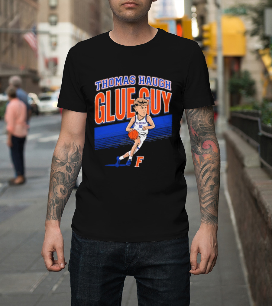Thomas Haugh Florida Glue Guy Basketball Player 2026 T-Shirt