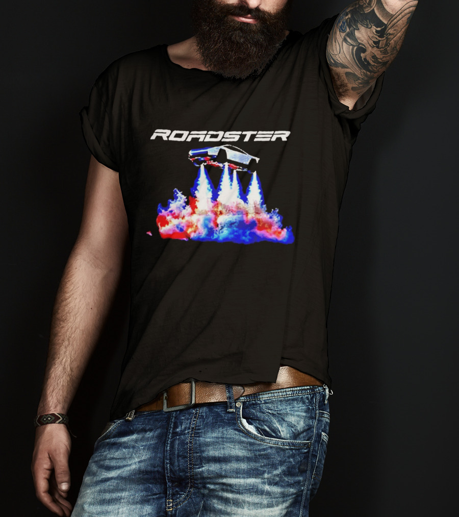 Flying Roadster 2026 Rocket Launch T-Shirt