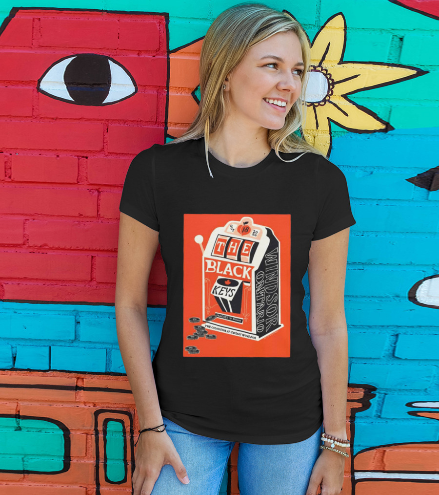 The Black Keys Caesars Windsor Ontario Peaches 'N Kream Oct 18 2026 T-Shirt