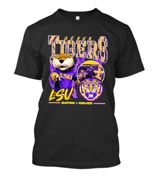 Geaux Tigers LSU Baton Rouge Football Spirit T-Shirt