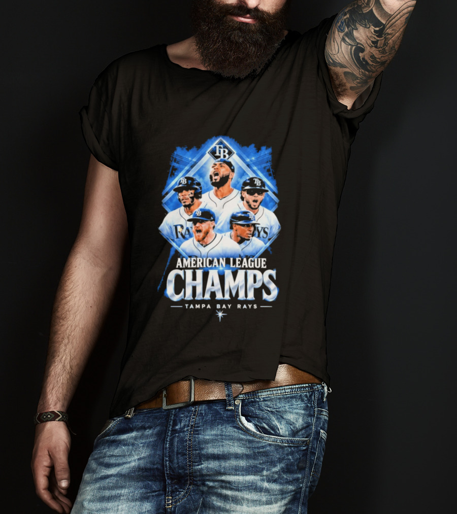 American League Champs Tampa Bay Rays TB 2026 T-Shirt
