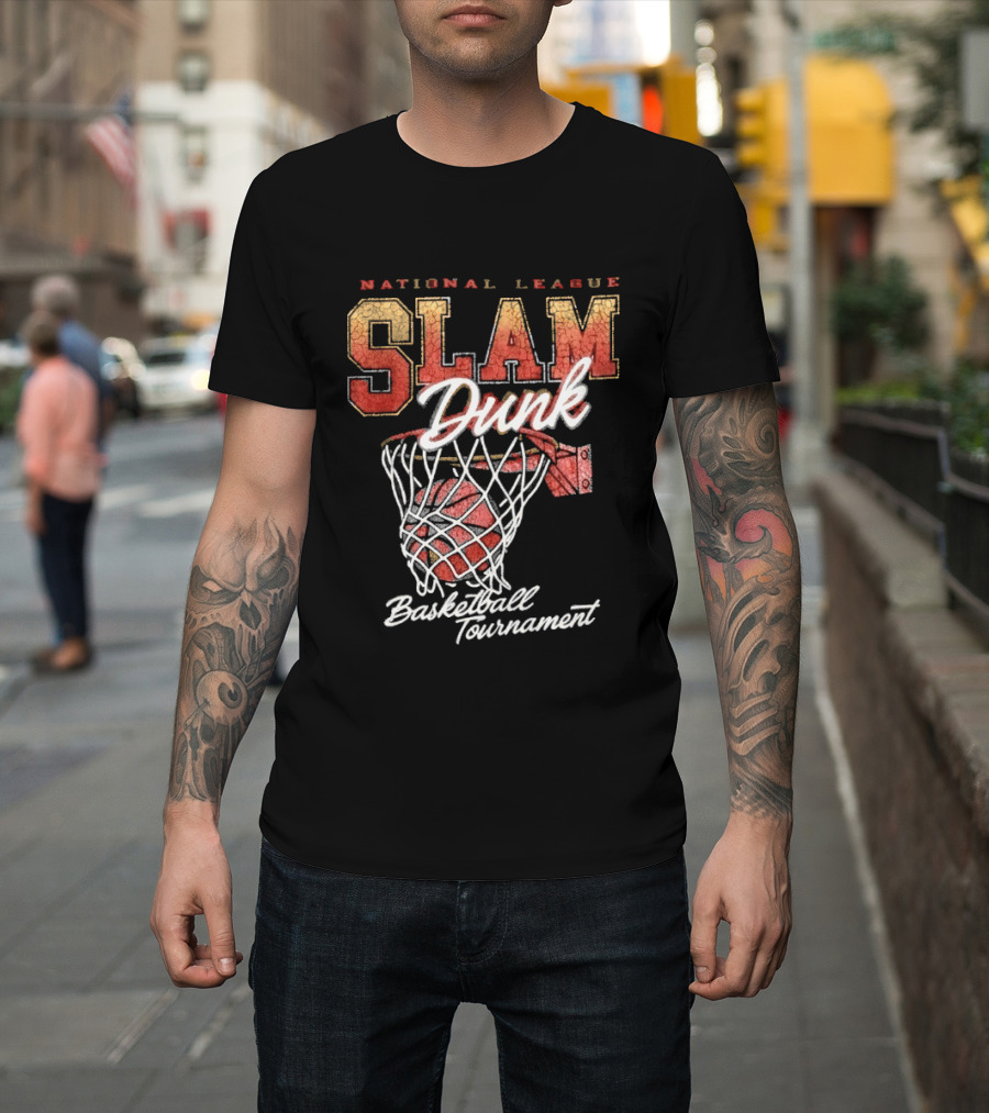 National League Slam Dunk Basketball Tournament T-Shirt