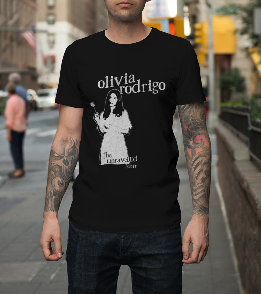 Olivia Rodrigo Unraveled Tour Dates 2026 2027 Dandelion T-Shirt