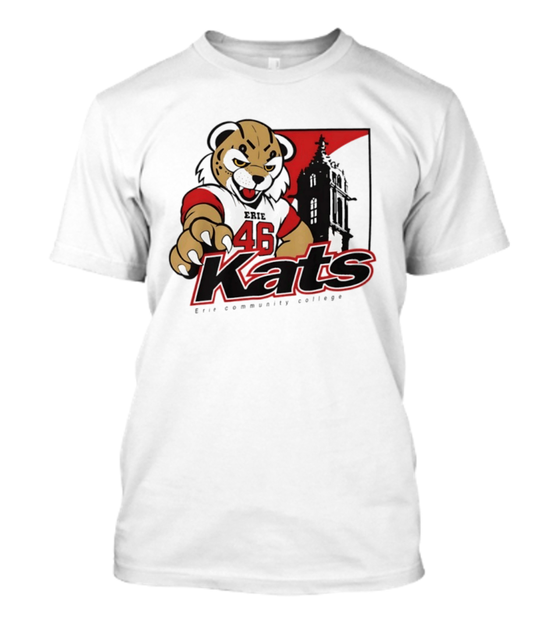 SUNY Erie Community College Kats 46 Sports Team 2026 T-Shirt