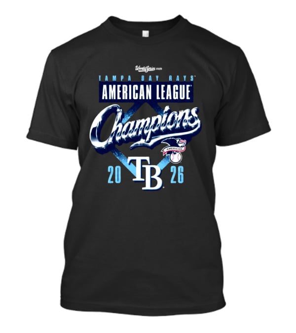 Tampa Bay Rays 2026 American League Champions World Series T-Shirt