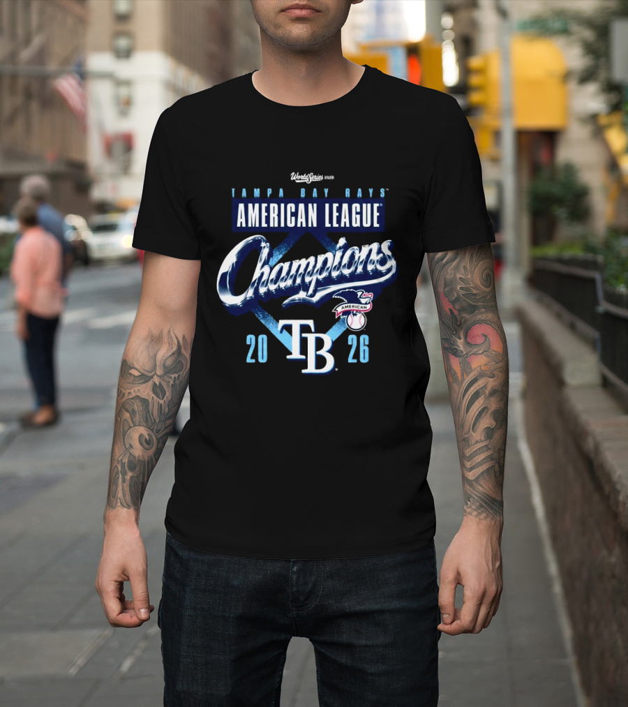 Tampa Bay Rays 2026 American League Champions World Series T-Shirt