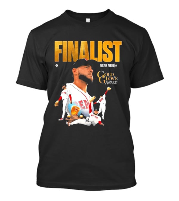 Wilyer Abreu Red Sox Gold Glove Finalist Award T-Shirt
