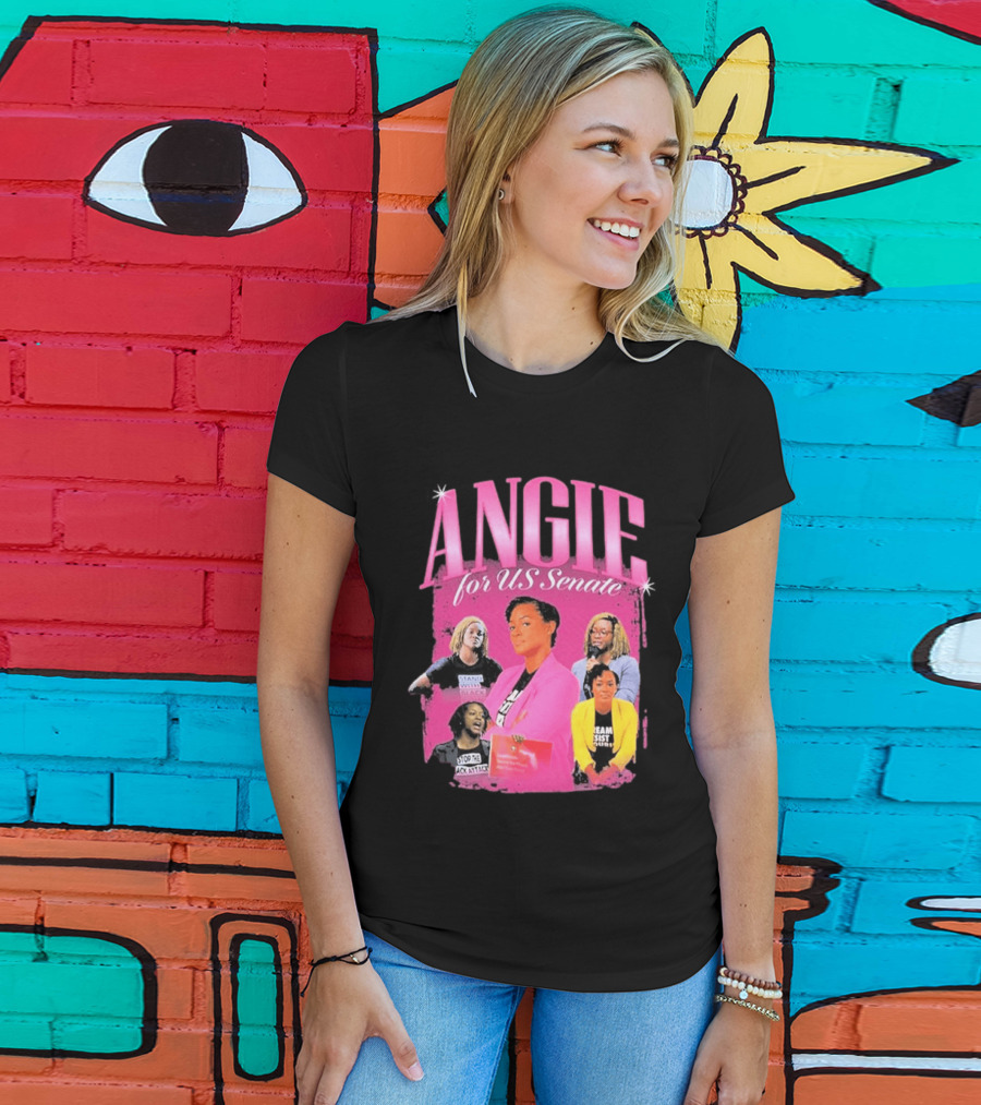 ANGIE For US Senate 2026 Empowerment Leadership Stand Resist Unify T-Shirt