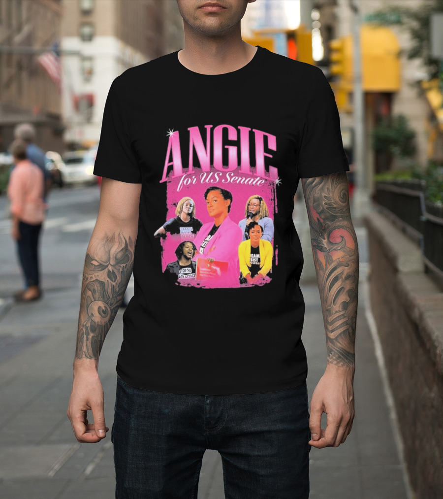 ANGIE For US Senate 2026 Empowerment Leadership Stand Resist Unify T-Shirt