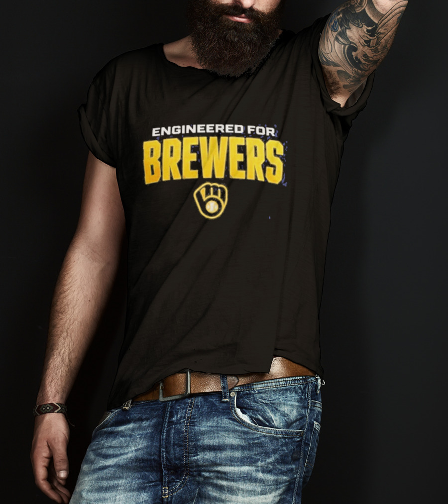 Engineers For Brewers 2026 Baseball Glove T-Shirt