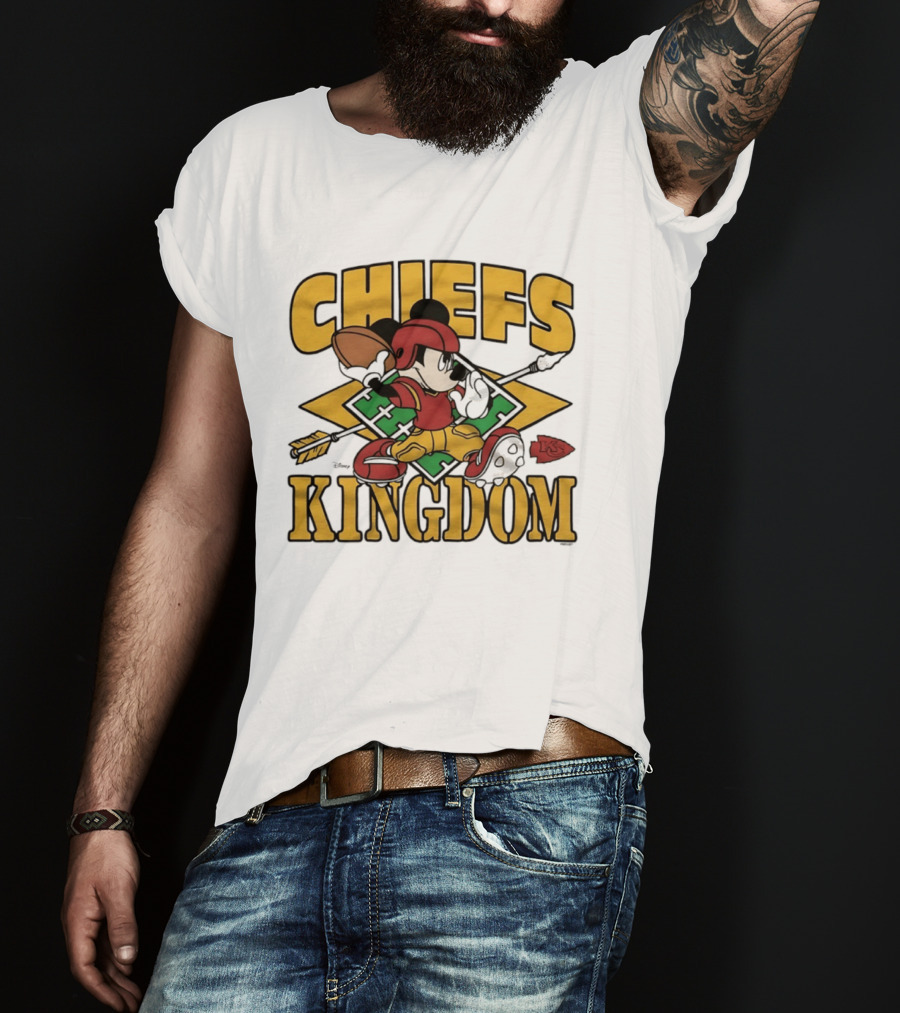 Chiefs Kingdom Mickey Mouse Kansas City Football 2026 T-Shirt