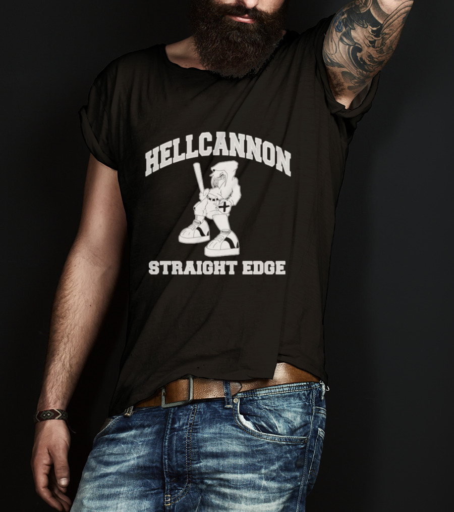 Hellcannon Straight Edge Mosh Punk T-Shirt
