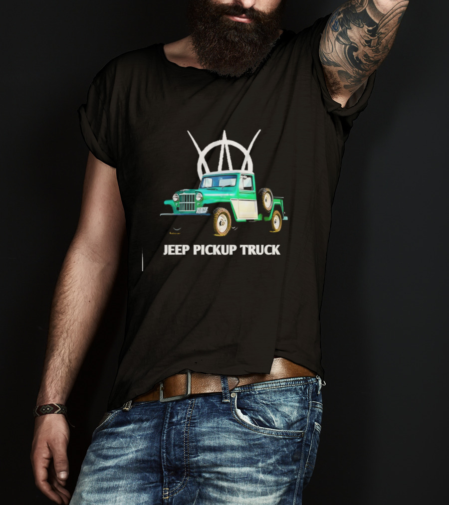 Willys Jeep Pickup Classic Vintage Truck Retro Style T-Shirt