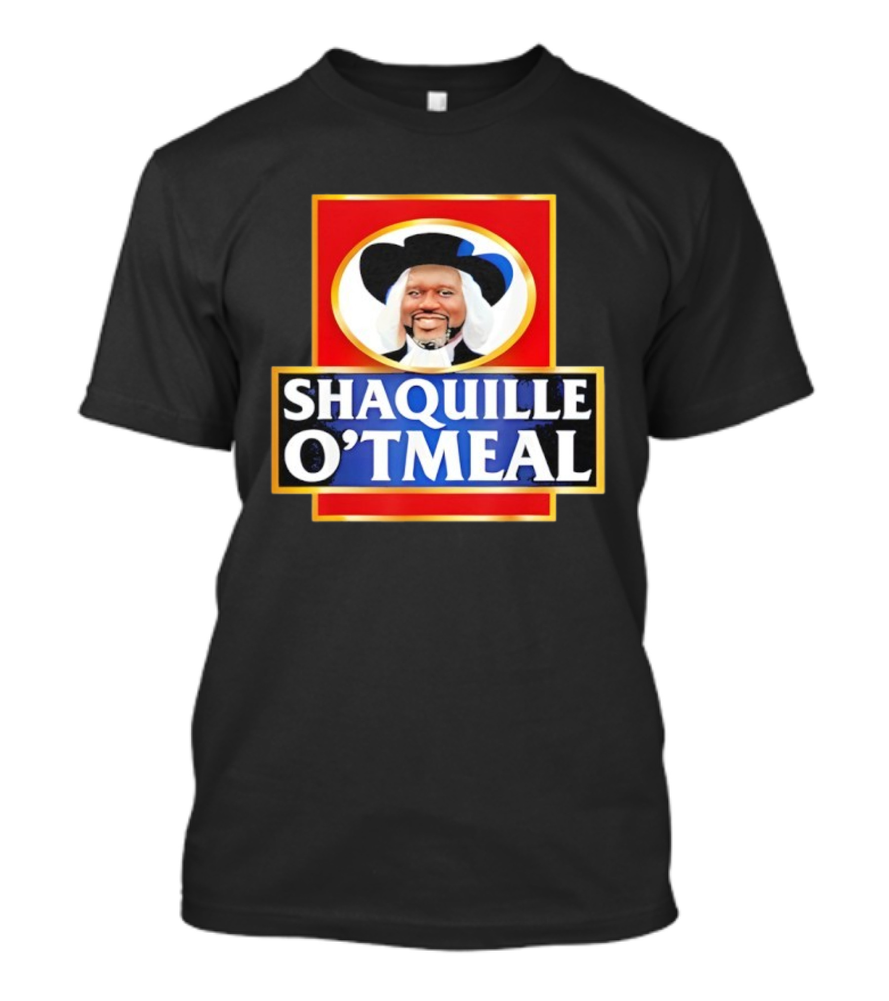 Shaquille Oatmeal Meme Quaker Parody T-Shirt