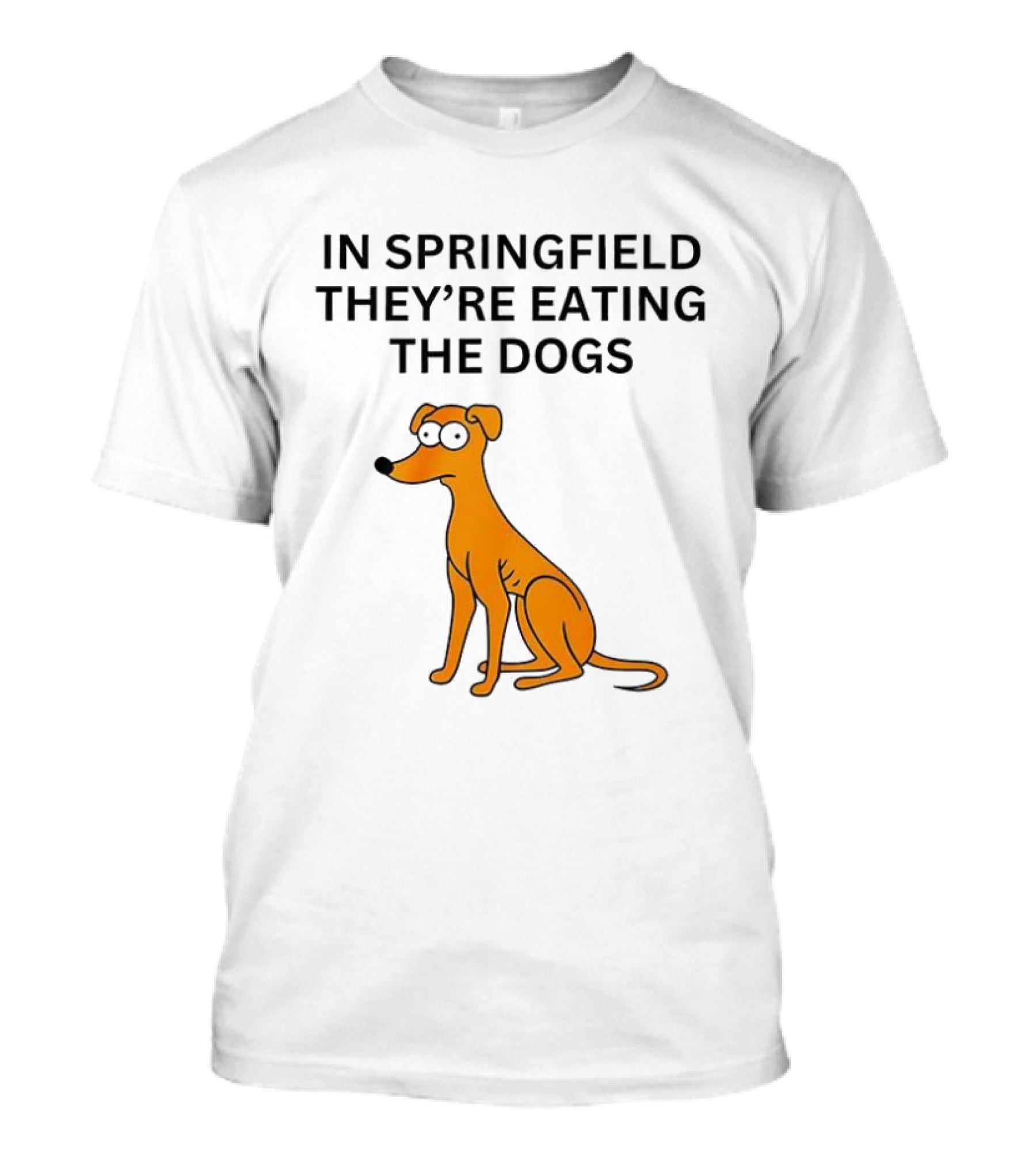 Springfield Greyhound Sunglasses Humor T-Shirt