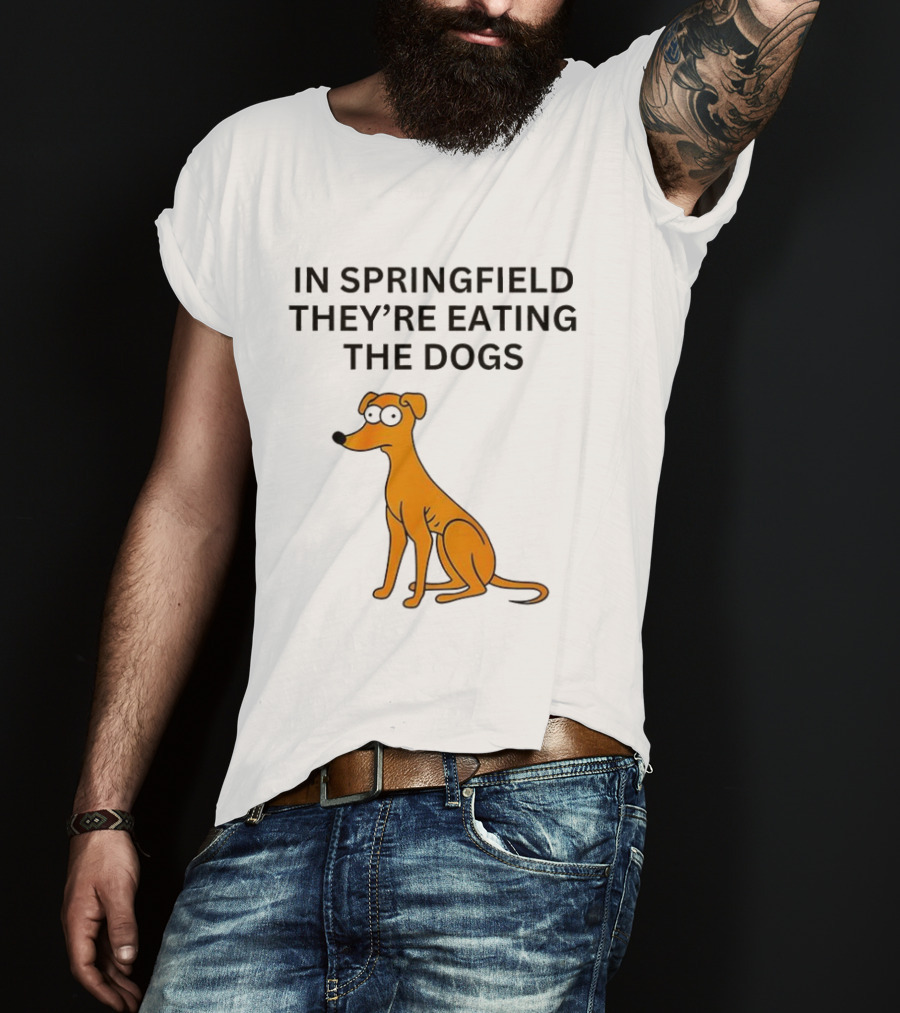 Springfield Greyhound Sunglasses Humor T-Shirt