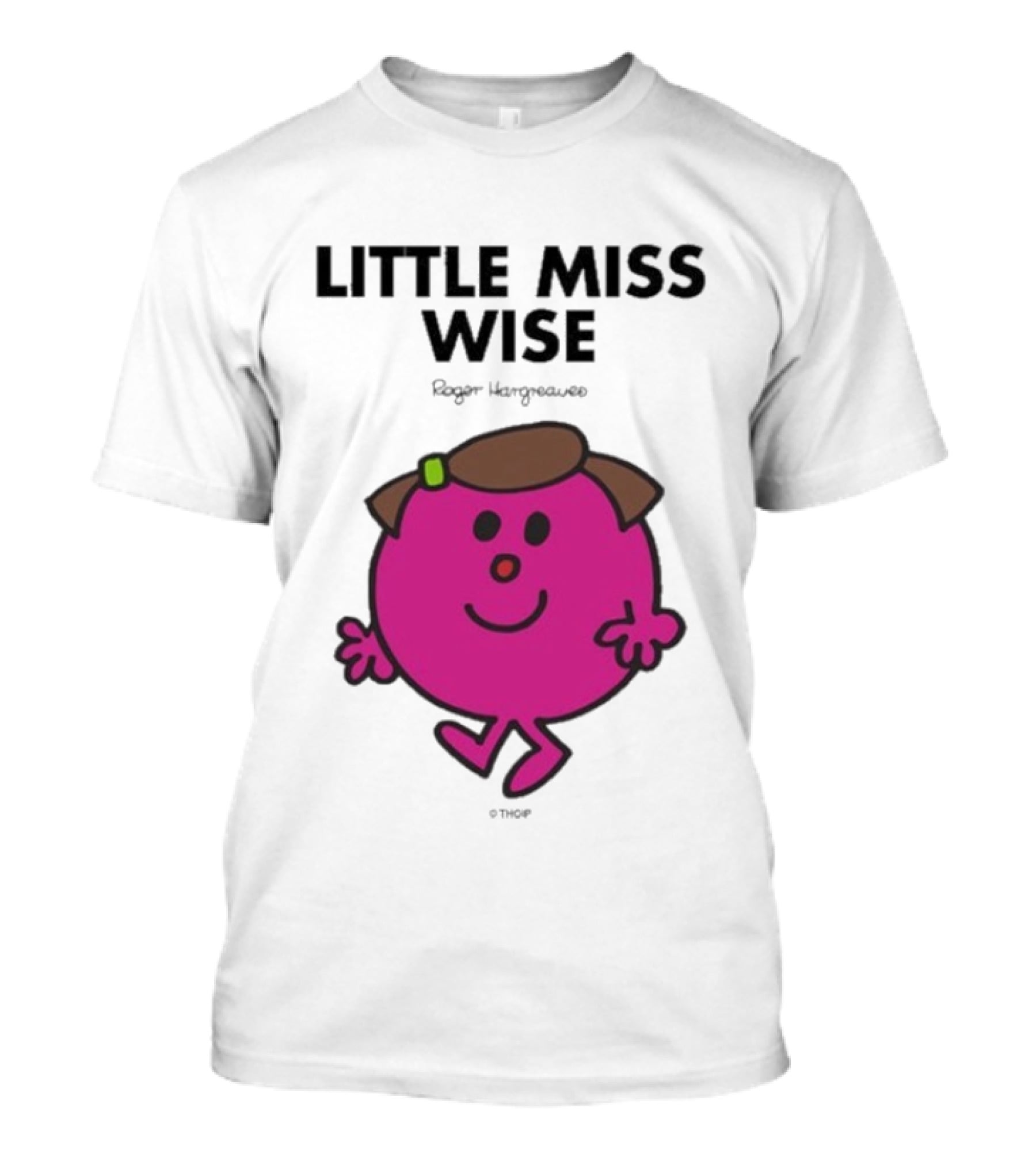 Mr. Men Little Miss Wise Roger Hargreaves Character T-Shirt