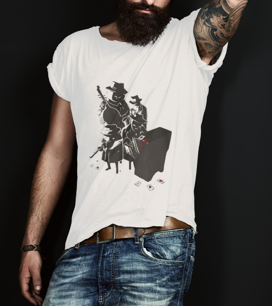 Project Soundpage Midnight Music Jazz Band Noir Aesthetic T-Shirt