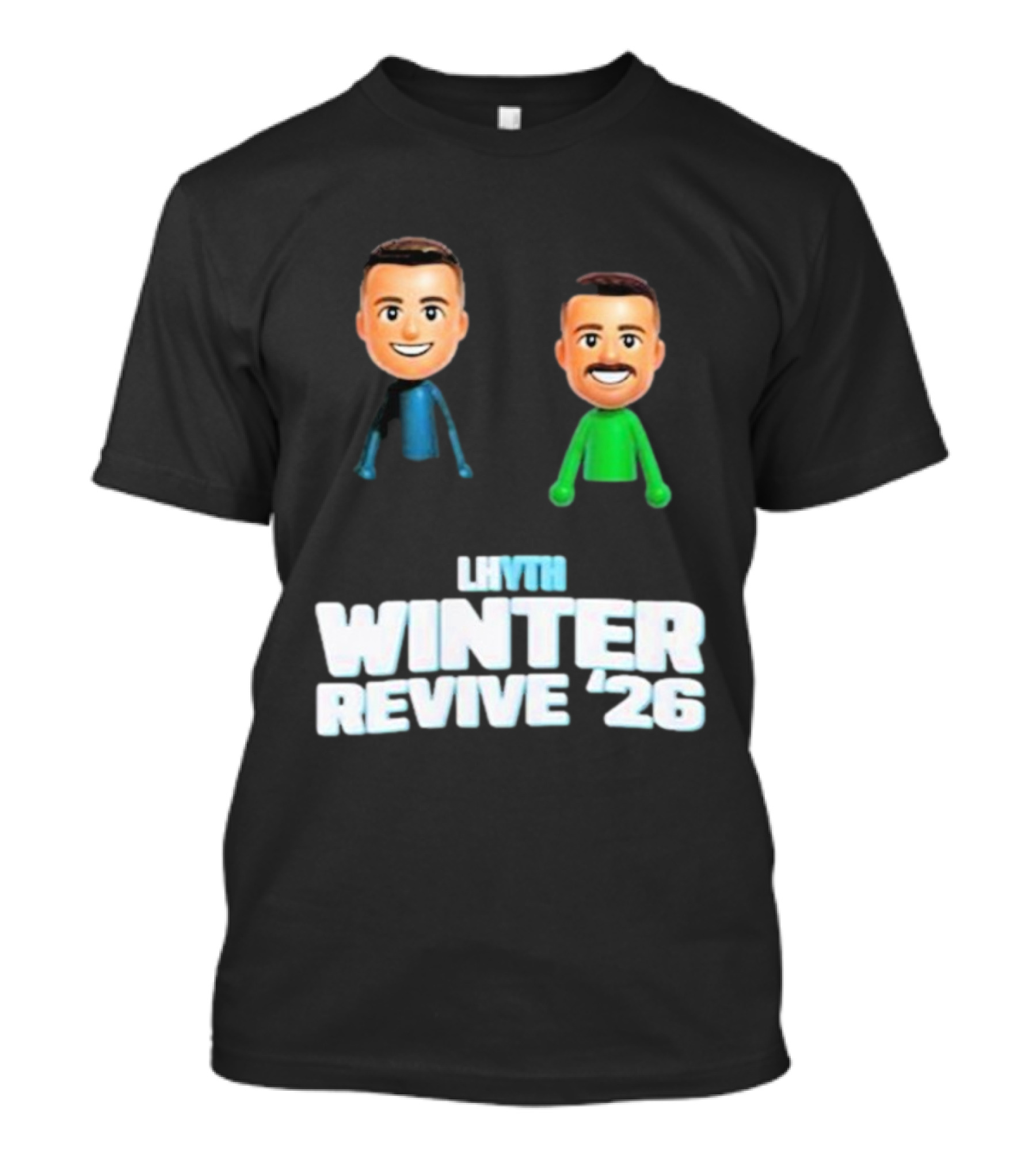 Lhyth Winter Revive '26 Cartoon Figures T-Shirt