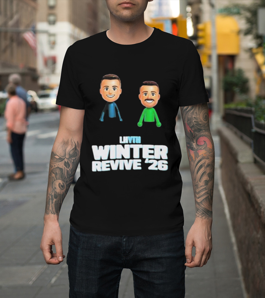 Lhyth Winter Revive '26 Cartoon Figures T-Shirt