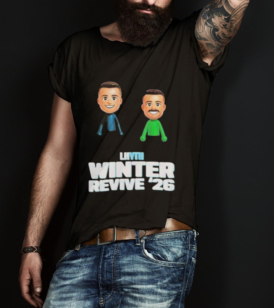 Lhyth Winter Revive '26 Cartoon Figures T-Shirt
