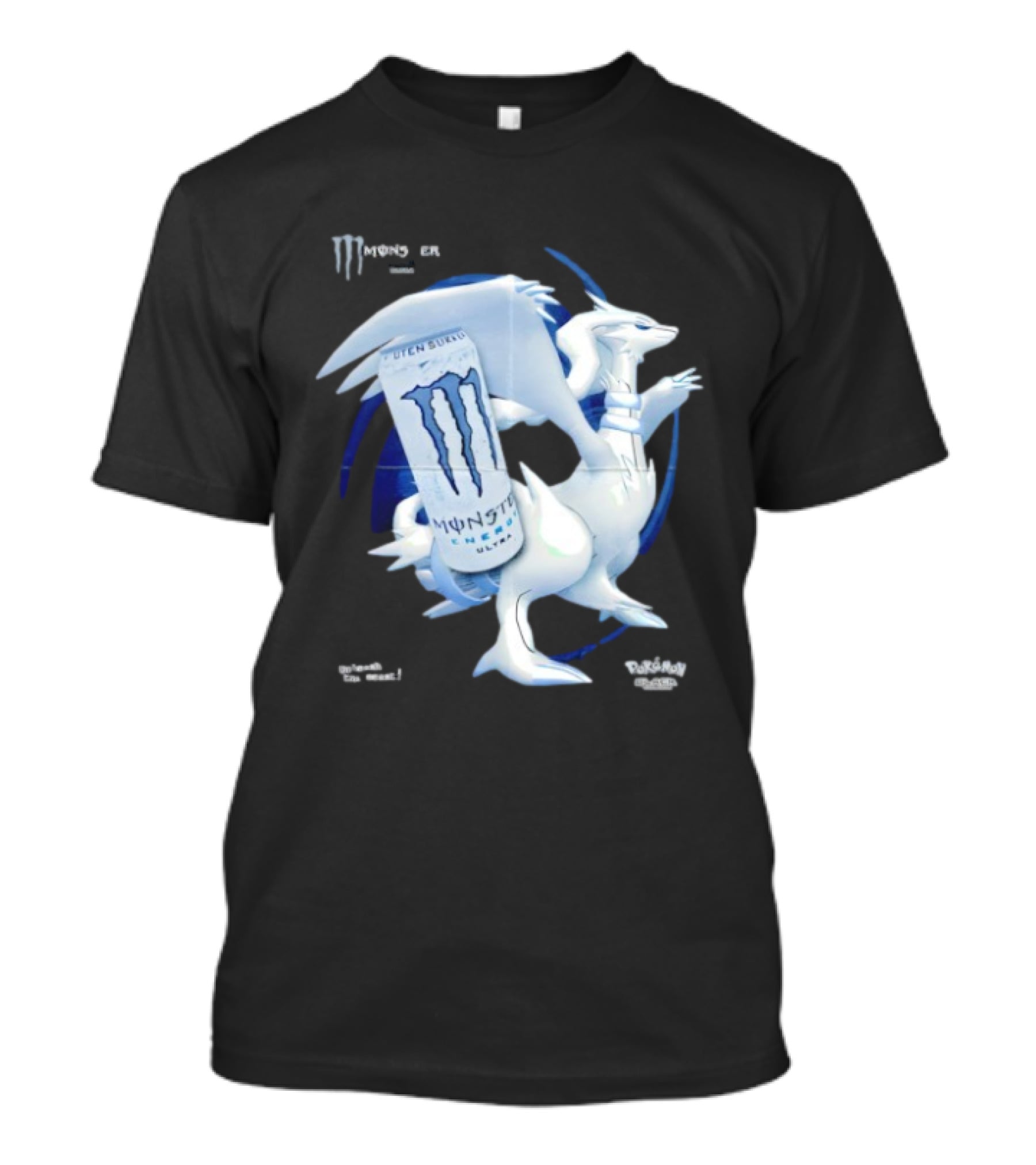 Monster Energy Ultra Reshiram Pokémon Black Unleash The Beast T-Shirt