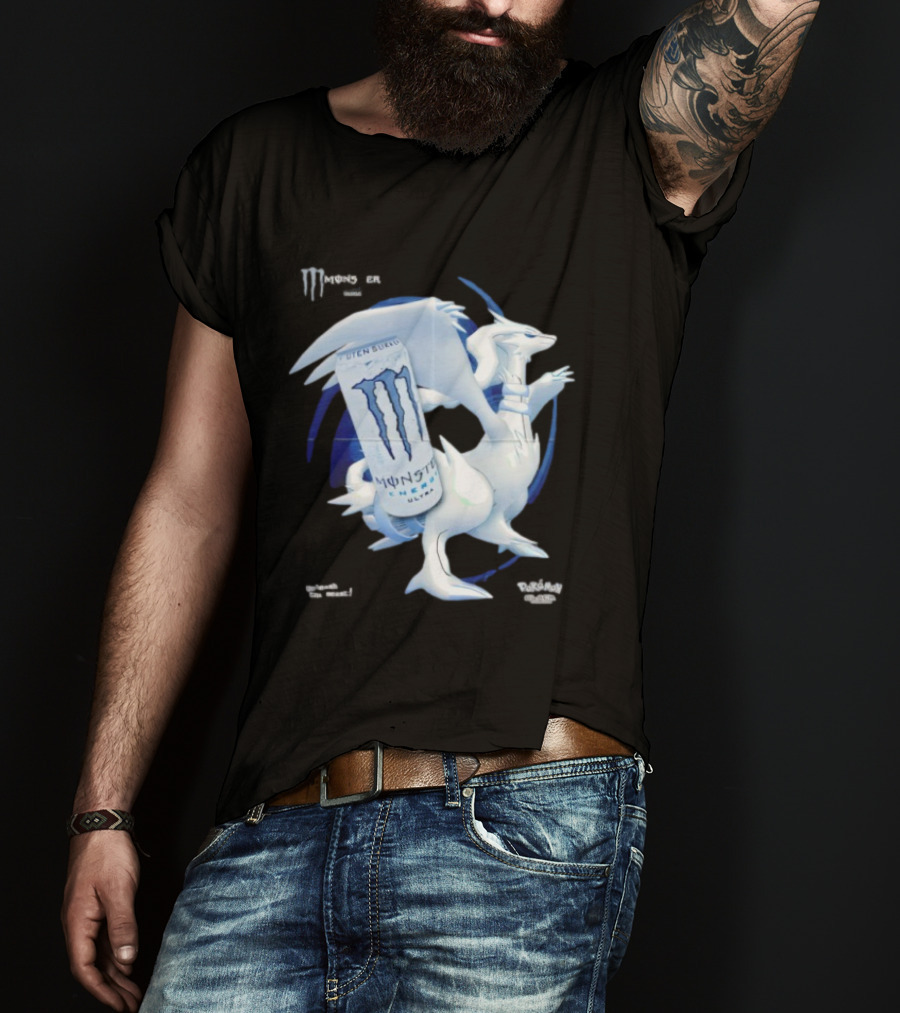 Monster Energy Ultra Reshiram Pokémon Black Unleash The Beast T-Shirt