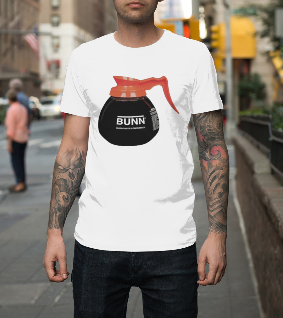 Bunn Coffee Pot Bunn O Matic Corporation Classic Orange Handle T-Shirt