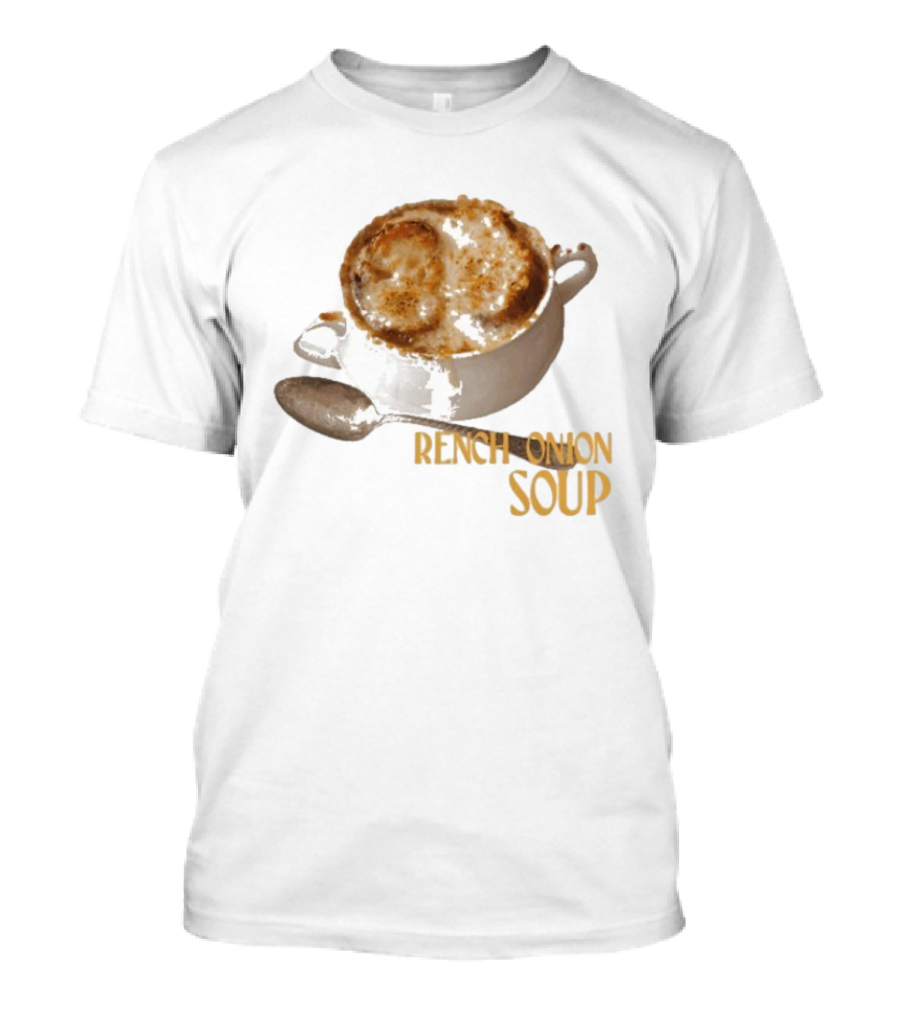 French Onion Soup Bowl And Spoon T-Shirt
