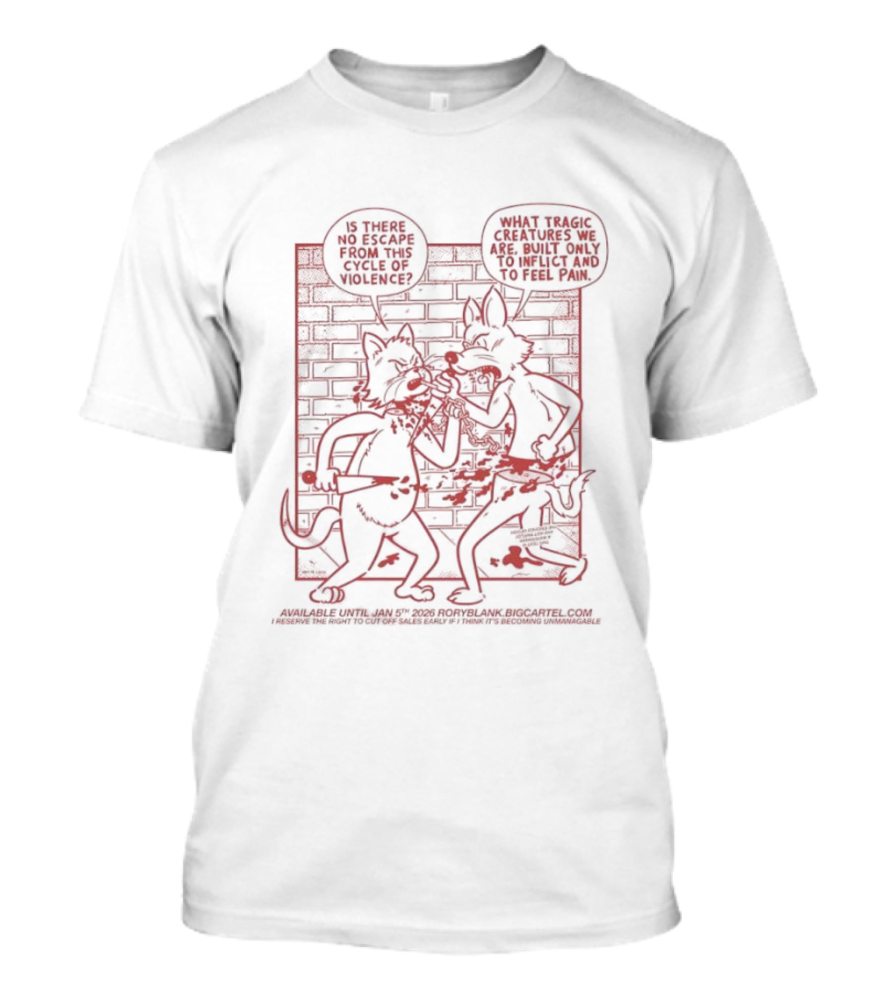 Cycle Of Violence Is There No Escape Fight Fire With Fire T-Shirt