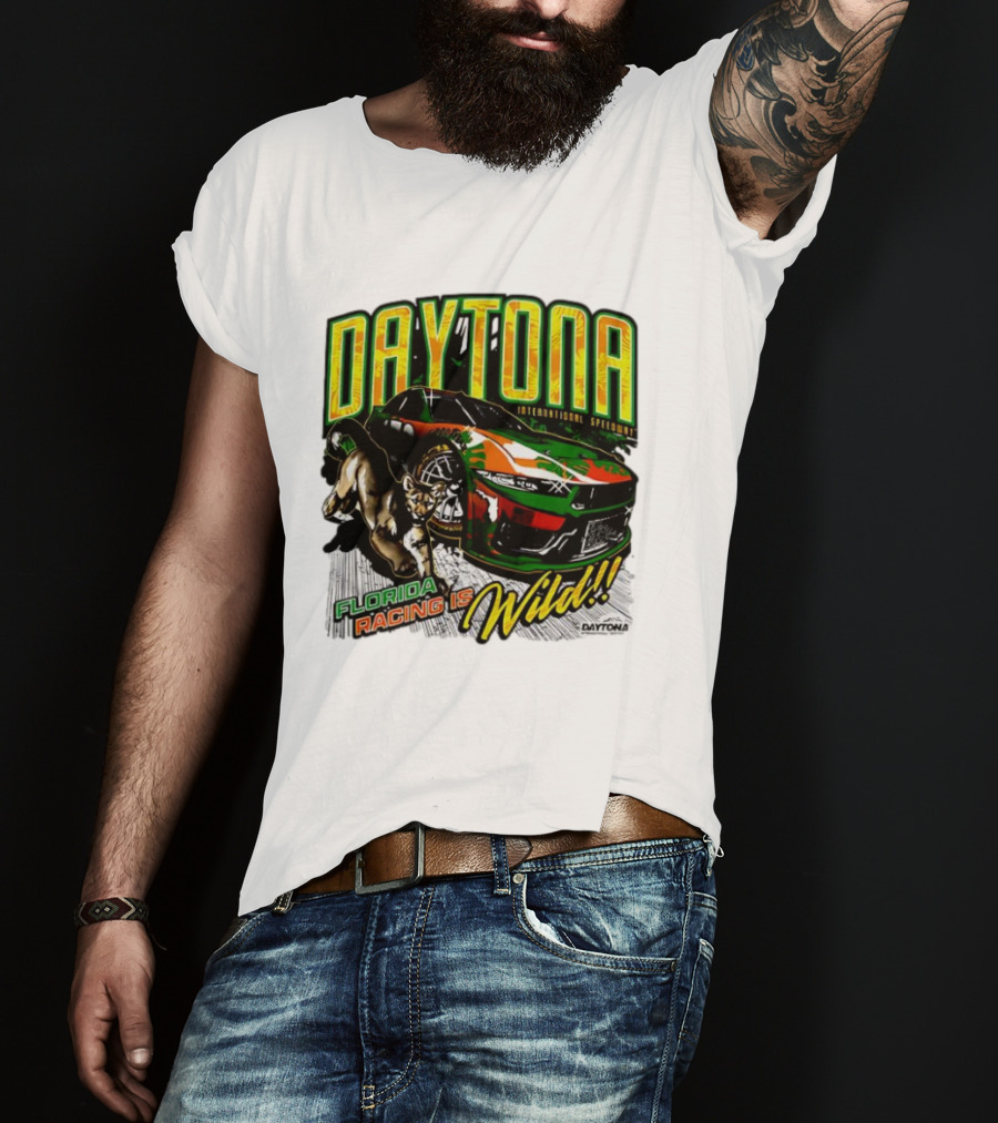 Daytona International Speedway Florida Racing Is Wild Daytona 500 Regional Franklin T-Shirt