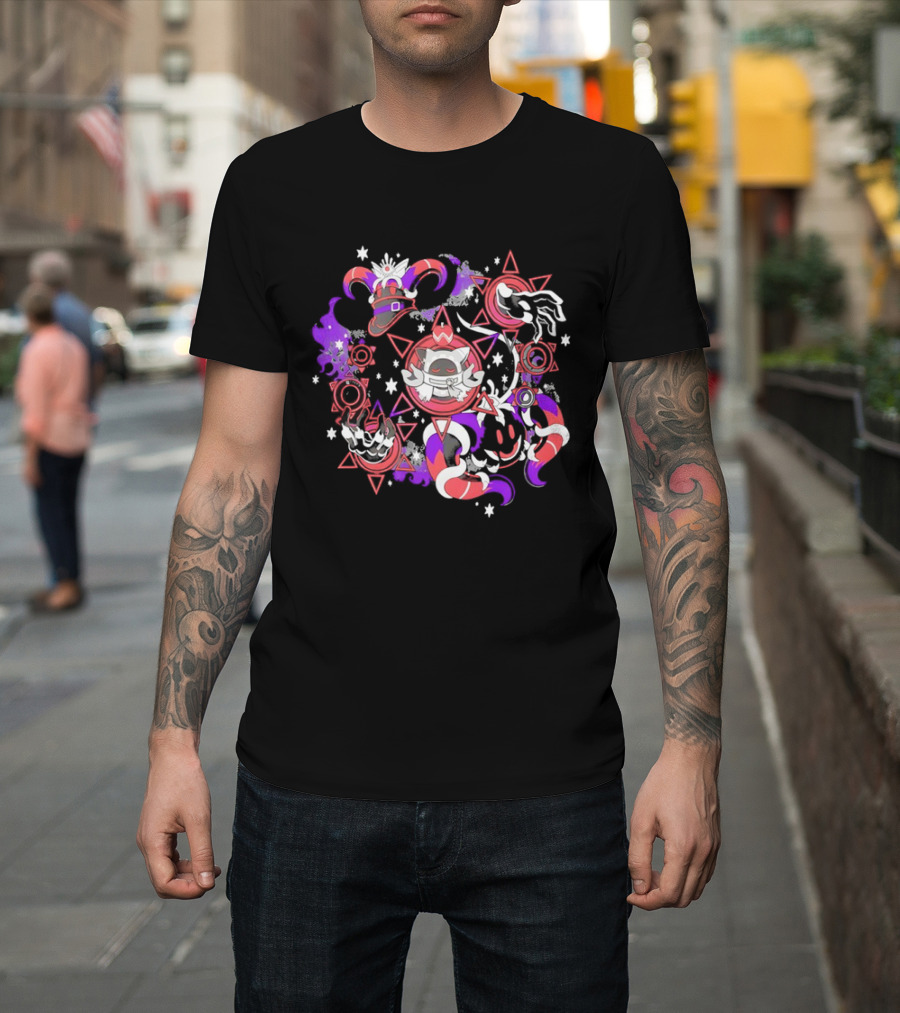 Magolor Kirby Games Rejected Regalia Cosmic Star Circle T-Shirt