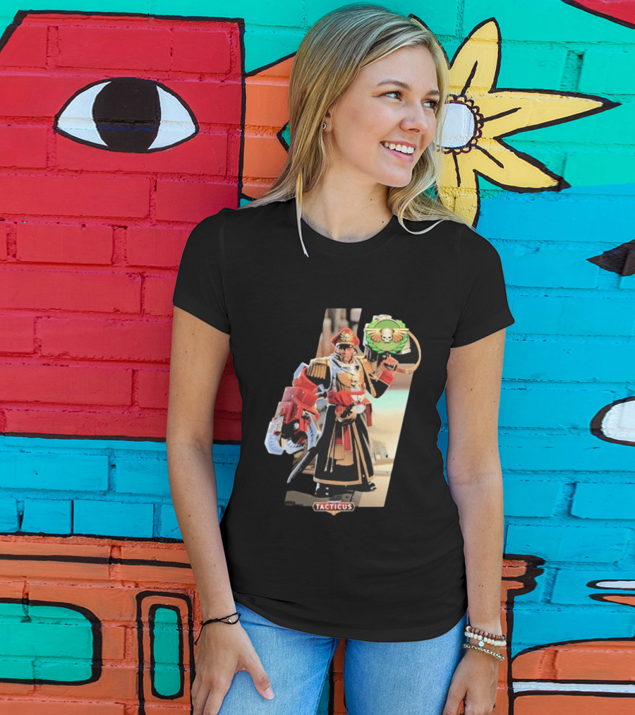 Warhammer 40 000 Tacticus Commissar Yarrick Iconic T-Shirt