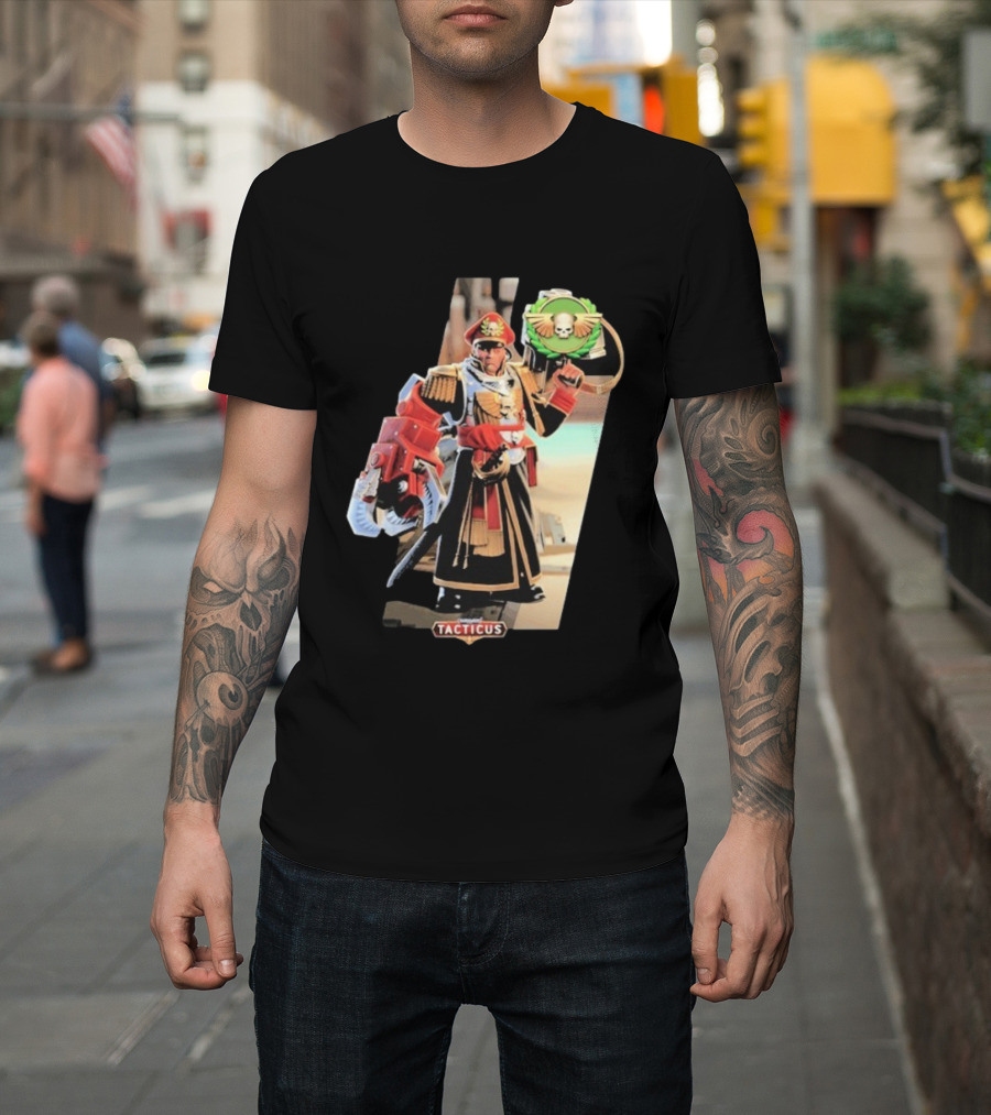 Warhammer 40 000 Tacticus Commissar Yarrick Iconic T-Shirt