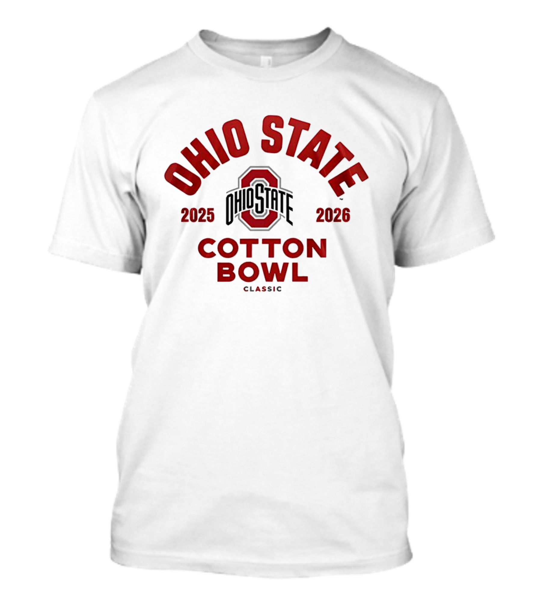 Ohio State Buckeyes 2025 2026 Cotton Bowl T-Shirt