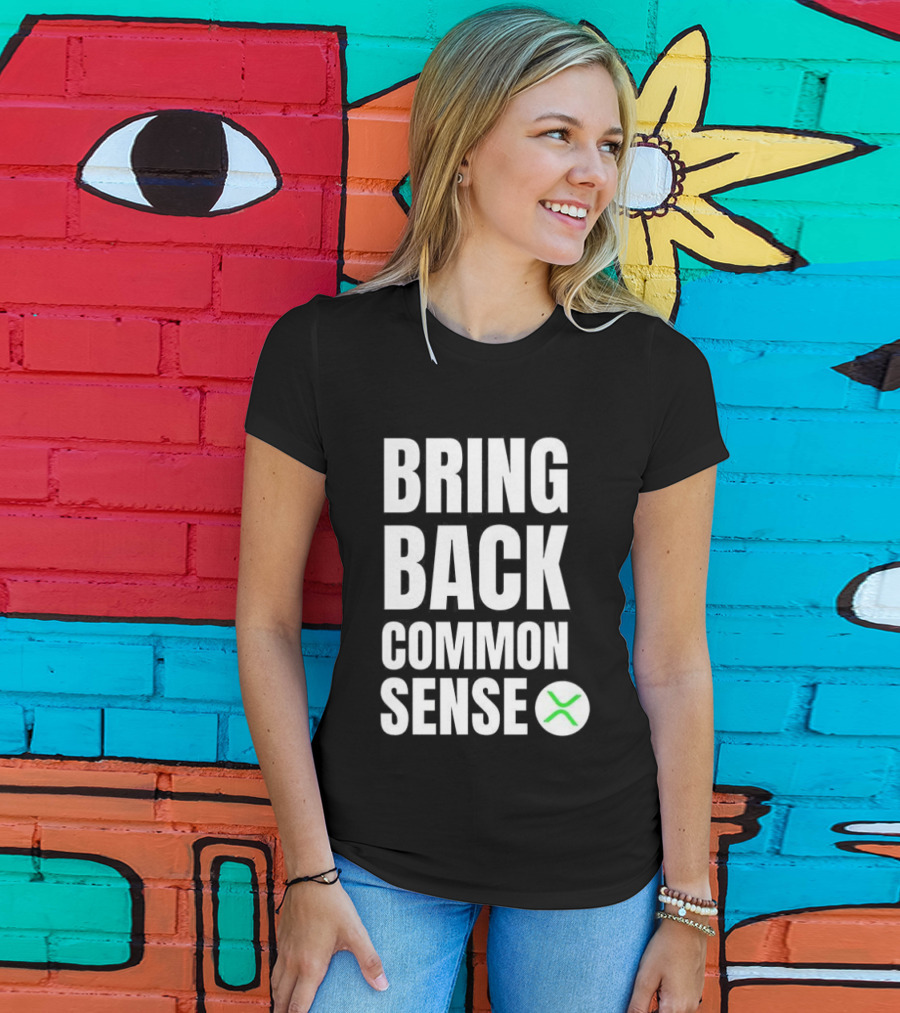 Bring Back Common Sense XRP T-Shirt