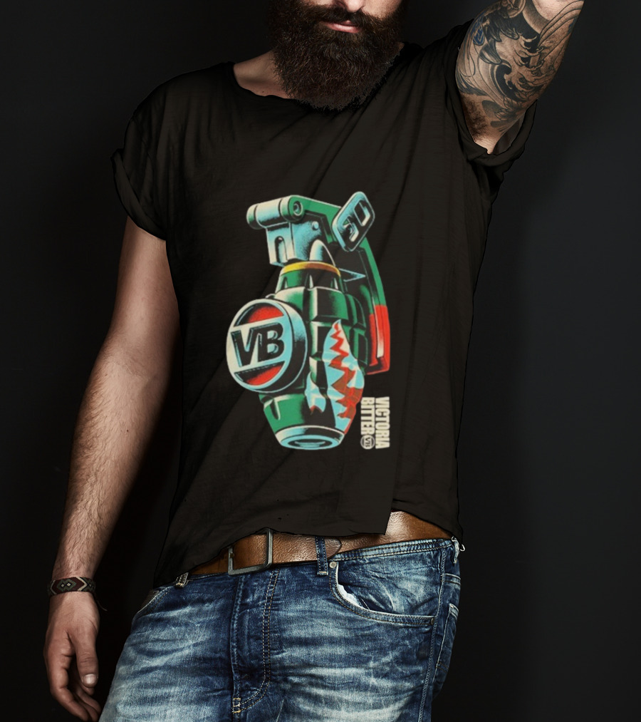 Victor Bravo Greenade Victoria Bitter Finale T-Shirt