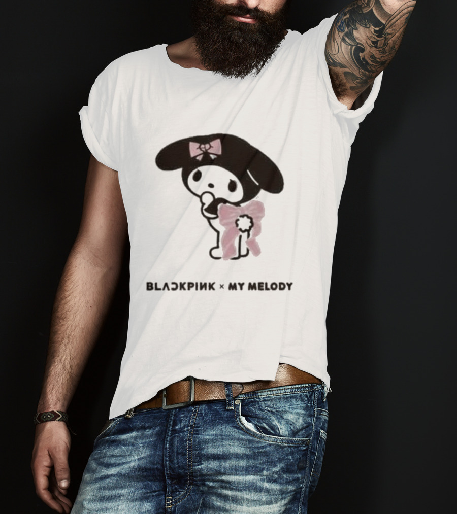 BLACKPINK X My Melody World Tour Tokyo January 2026 Sanrio Collaboration T-Shirt