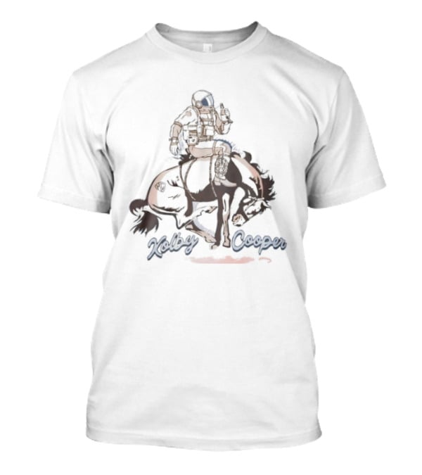 Kolby Cooper Astronaut Cowboy Riding A Rocket 2025 T-Shirt