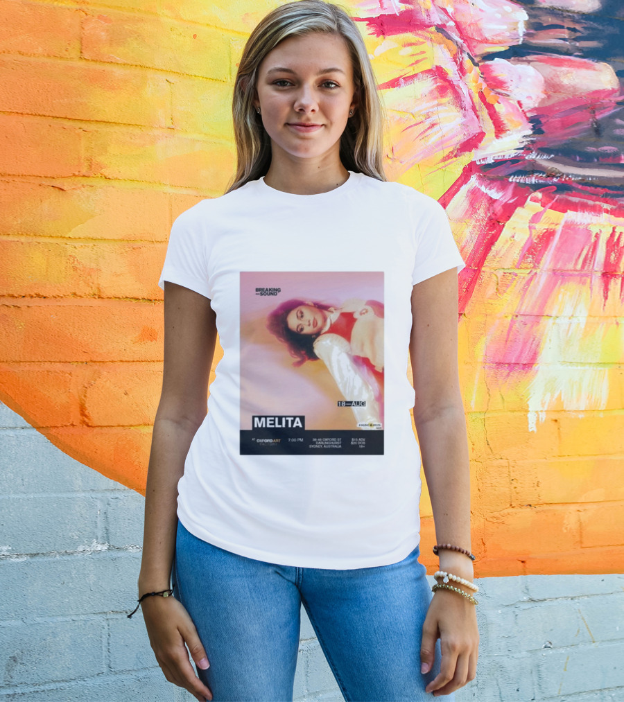 Melita Breaking Sound Oxford Art Darlinghurst Sydney Australia August 18 Event T-Shirt