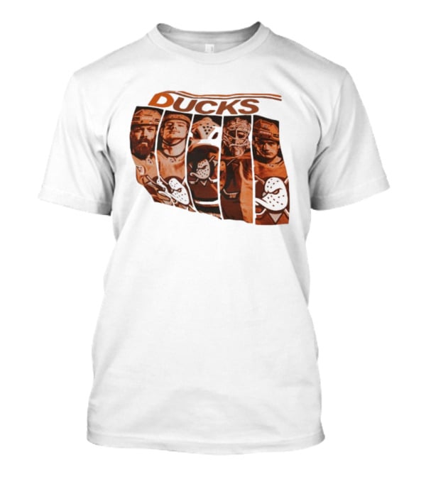 Y2K Anaheim Ducks Vintage Team Players Hockey Aesthetic T-Shirt